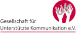 Das Logo der Gesellschaft für Unterstützte Kommunikation